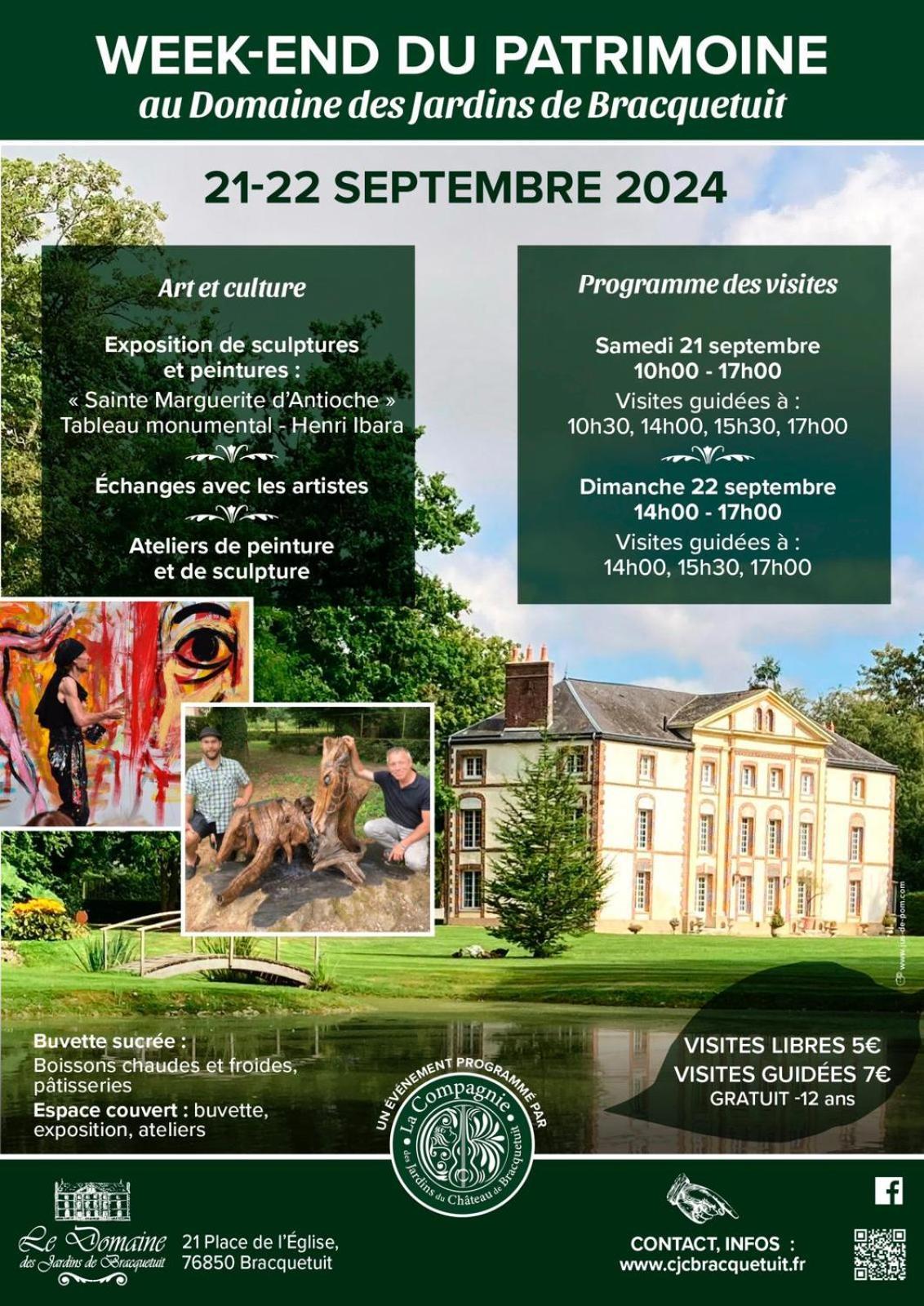 Chambre Le Notre Le Domaine Des Jardins De Bracquetuit 외부 사진